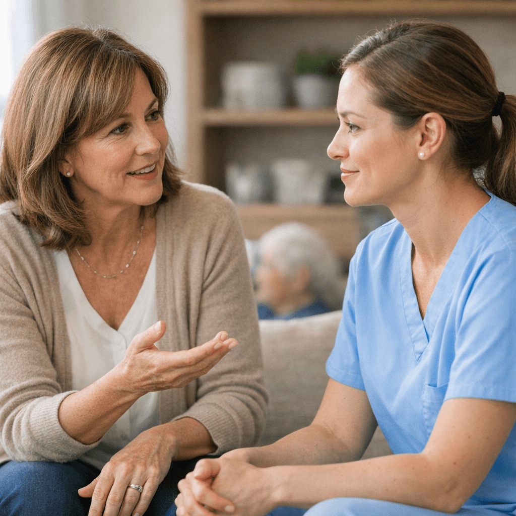 Wie gibt man konstruktives Feedback? Ein Leitfaden für Angehörige